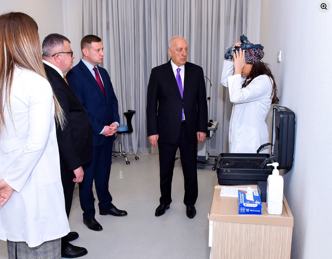 Sumqayıtda Göz Mərkəzinin açılışı oldu - FOTOLAR